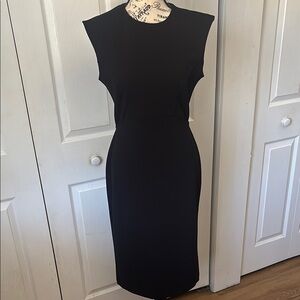 Elegant Black Sleeveless Dress
